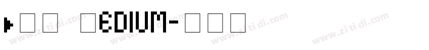 BGI Medium字体转换